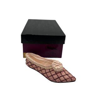 Just the Right Shoe 1999 Truffles Figurine Flats Pink JTRS Raine 25086 Vtg